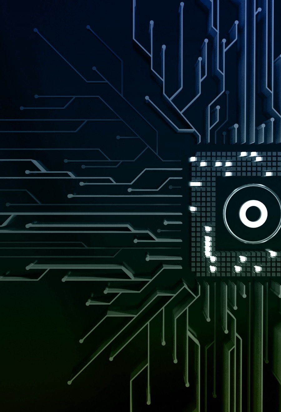 Close Up of Circuit